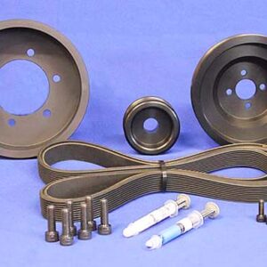 Yanmar Marine Serpentine Pulley Kit for Engines: 4JH3