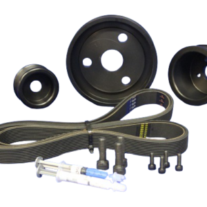 Volvo Marine Serpentine Pulley Kit for Engines: D2-50, D2-55, D2-55A and D2-75